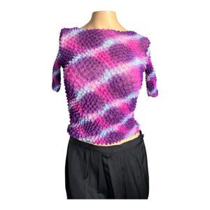 Directives Women’s 3/4 Sleeve Pullover Bubble Top – One Size